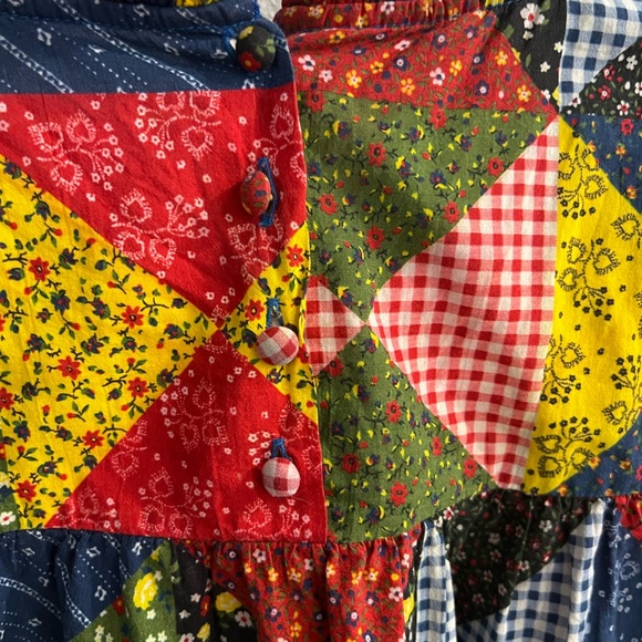 Doen Multicolor Patchwork Blouse - Picture 6 of 9